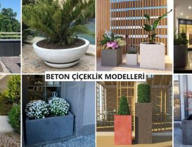 Beton Çiçeklikler