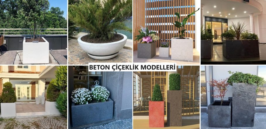 Beton Çiçeklikler